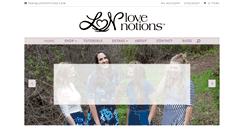 Desktop Screenshot of lovenotions.com